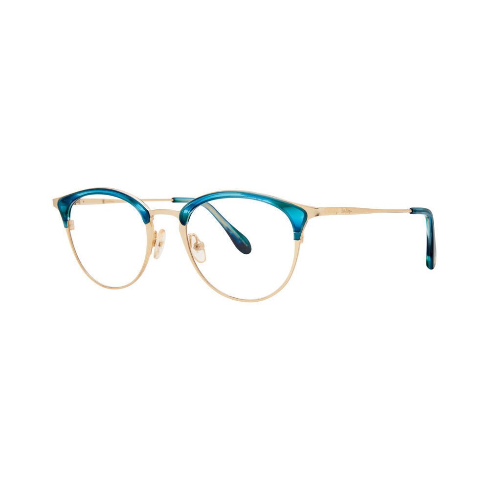 Lilly Pulitzer Shanna Eyeglasses Teal 48mm